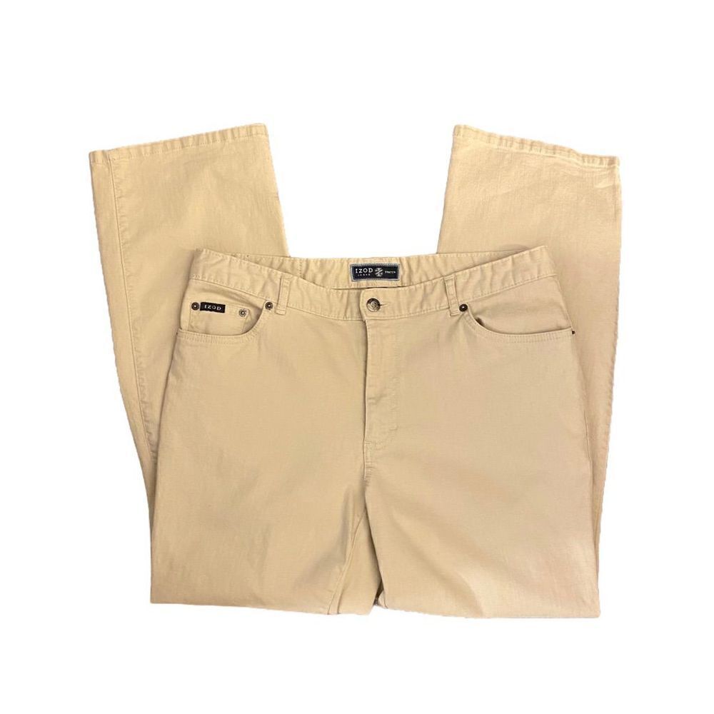 Izod Light Tan Jeans  size 12